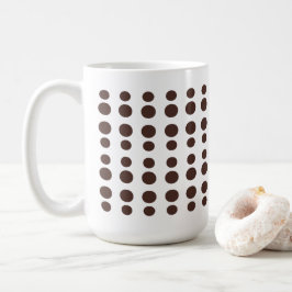 Caneca De Café Estrutura 8 | Chocolate