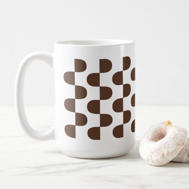Caneca De Café Estrutura D | Cacau (Com Donut)
