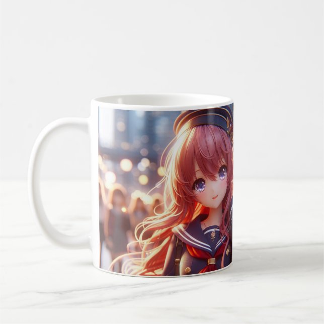 Caneca De Café estudante de animação (Esquerda)