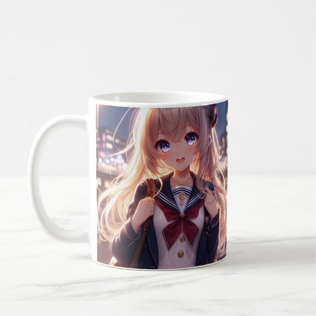 Caneca De Café estudante de animação (Esquerda)