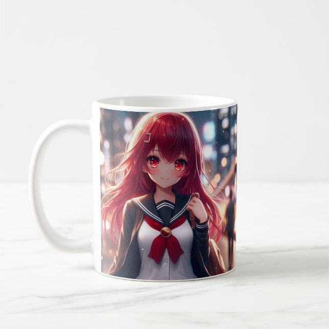 Caneca De Café estudante de animação (Esquerda)
