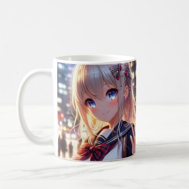 Caneca De Café estudante de animação (Esquerda)