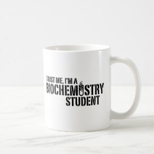 Caneca De Café Estudante de Bioquímica