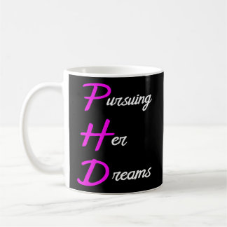 Caneca De Café Estudante De Formando De Doutorado Em Doutorado