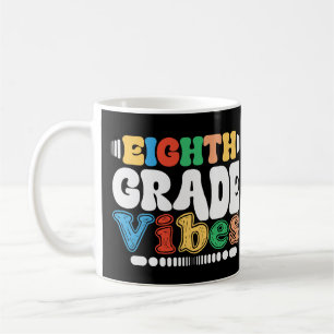 Caneca De Café Estudante De Professores Da Oitava Série Volta À E