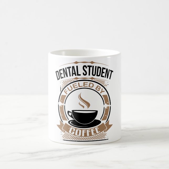 Caneca De Café Estudante dental abastecido pelo café (Centro)