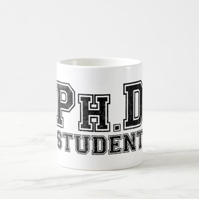 Caneca De Café Estudante do Ph.D (Centro)