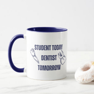Caneca de Café Estudante Hoje Dentista Amanhã