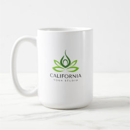 Caneca De Café Estúdio de Yoga Califórnia