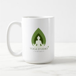 Caneca De Café Estúdio de Yoga Califórnia