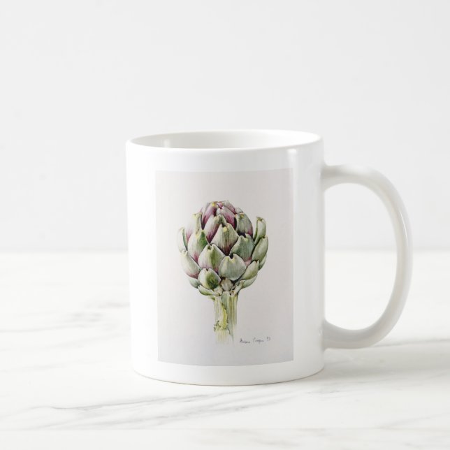 Caneca De Café Estudo 1993 da alcachofra (Direita)