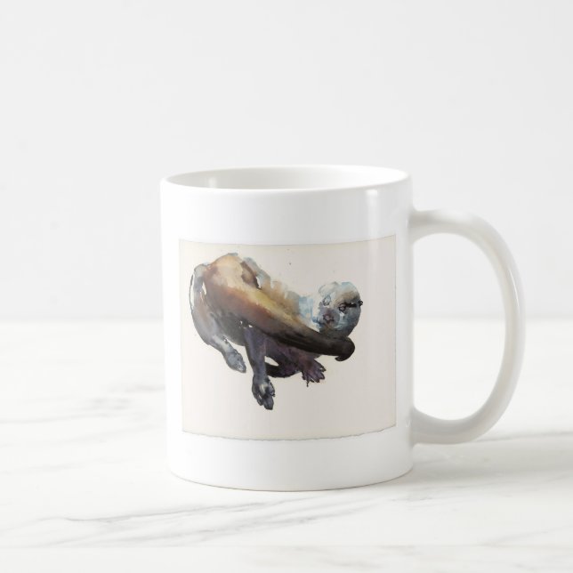 Caneca De Café Estudo da lontra mim - 'Talisker (Direita)