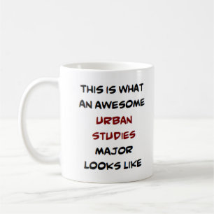 Caneca De Café estudos urbanos major, incrível