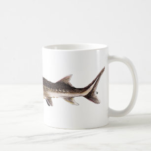 Caneca De Café Esturjão de Shortnose - brevirostrum do Acipenser