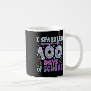 Caneca De Café Esvoaçei O Meu Caminho Através De 100 Dias De Esco