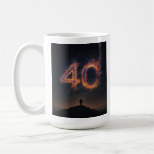Caneca De Café Etapa cósmica: aniversário de 40 anos Mug