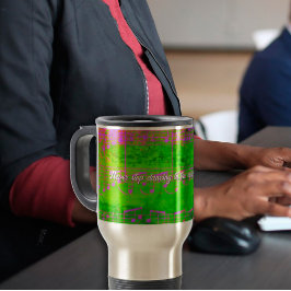 Caneca De Café Etapas Musicais - Mug de Fanfare da Floresta