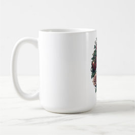 Caneca De Café Eternal Bloom Timeless Love Entwined Hearts T-Shir