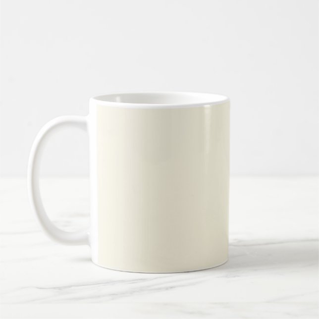Caneca De Café Eterno - Cream White Mug (Esquerda)