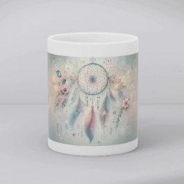 Caneca De Café Ethereal Boho Dreamcatcher