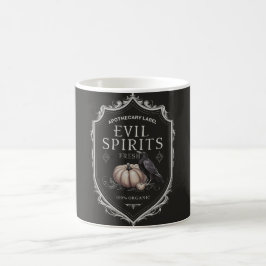 Caneca De Café Etiqueta com etiqueta de Mau fresco