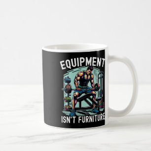 Caneca De Café Etiqueta na Academia Treino Musculação Fitness Bod