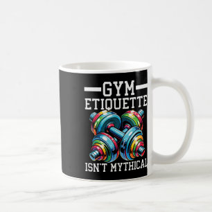 Caneca De Café Etiqueta na Academia Treino Musculação Fitness Bod