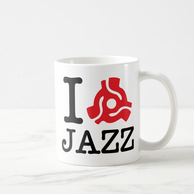 Caneca De Café Eu 45 Adaptador Jazz (Direita)