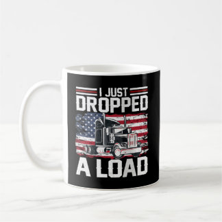 Caneca De Café Eu Acabei De Deixar Um Carregador De Bandeira Amer