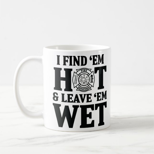 Caneca De Café Eu acho que eles estão quentes. (Esquerda)