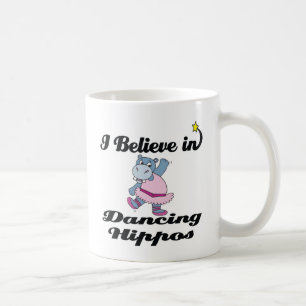 Caneca De Café eu acredito em hipopótamos dançantes