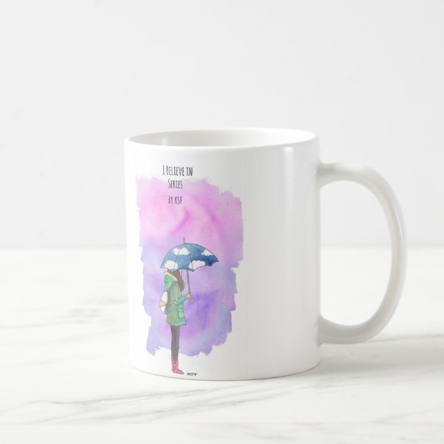Caneca De Café eu acredito em série pelo ksf (Direita)