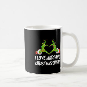 Caneca De Café Eu adoro as camisas de Natal, mas eu não me import