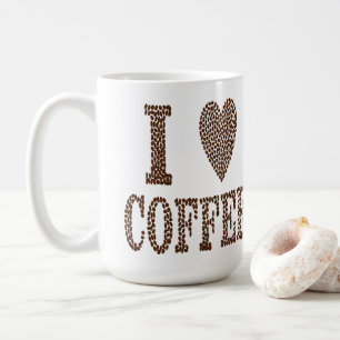 Caneca De Café Eu adoro café