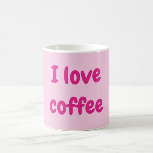 Caneca De Café Eu adoro café