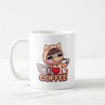 Eu adoro café - Mug