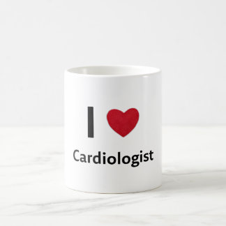 Caneca De Café Eu adoro cardiologista