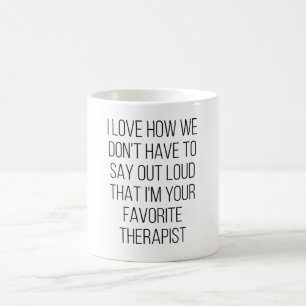 Caneca De Café Eu adoro como não temos que dizer alto que eu sou 