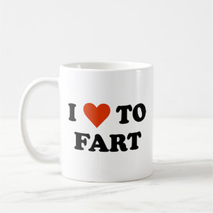 Caneca De Café Eu Adoro Fart Coffee Mug