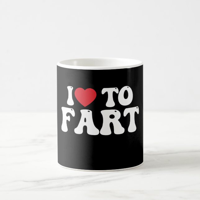 Caneca De Café Eu Adoro Fart Groovy (Centro)