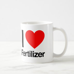 Caneca De Café eu adoro fertilizante