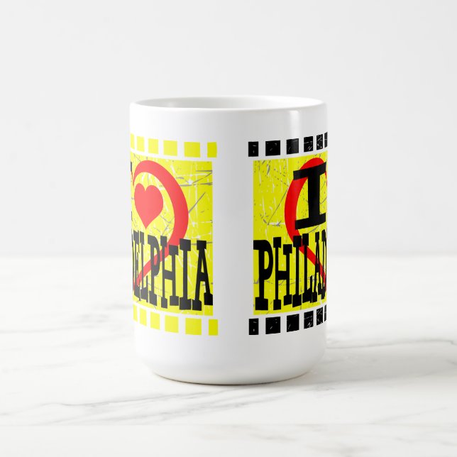 Caneca De Café Eu adoro Filadélfia - Mugs (Centro)