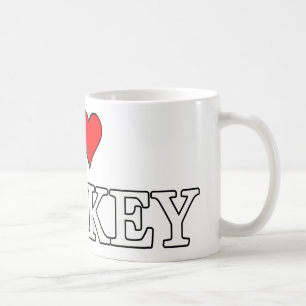 Caneca De Café Eu adoro hóquei