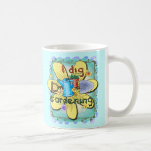 Caneca De Café Eu Adoro Jardinagem