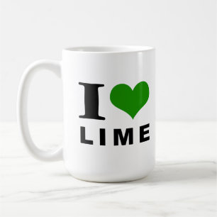 Caneca De Café Eu adoro limão