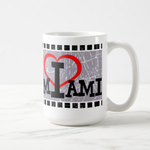 Caneca De Café Eu adoro Miami - Mugs