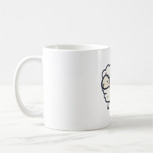 Caneca De Café Eu adoro ovelhas Delight � Bela Arte Animal