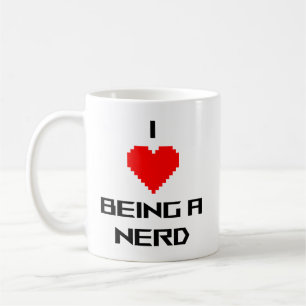 Caneca De Café Eu Adoro Ser Um Nerd