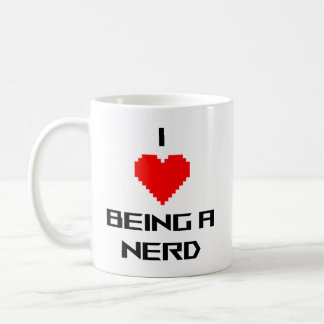 Caneca De Café Eu Adoro Ser Um Nerd