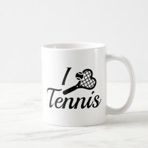 Caneca De Café Eu adoro Tênis
